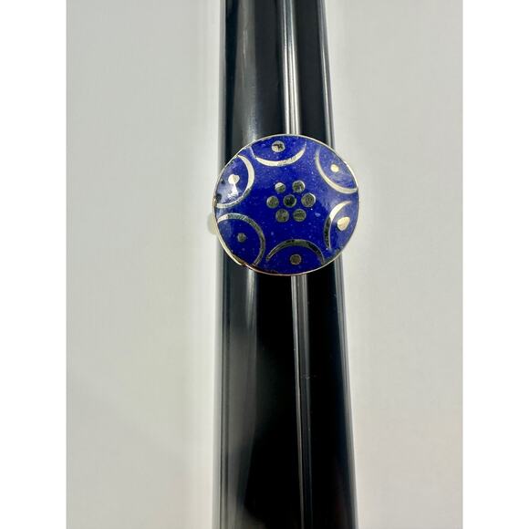 Tibetan Silver Ring Handmade Adjustable Boho - Picture 1 of 4